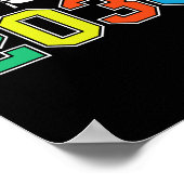 CL von 2038 wächst mit mir lustiger Kindergarten z Poster (Ecke)