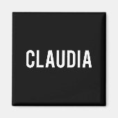 Cla - Cool New Funny Name Fan Gift Tee Magnet (Vorne)
