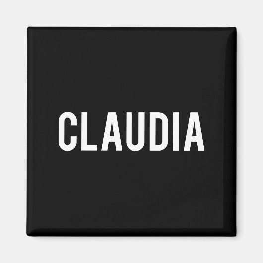Cla - Cool New Funny Name Fan Gift Tee  Magnet (Vorne)