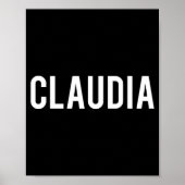 Cla - Cool New Funny Name Fan Gift Tee  Poster (Vorne)
