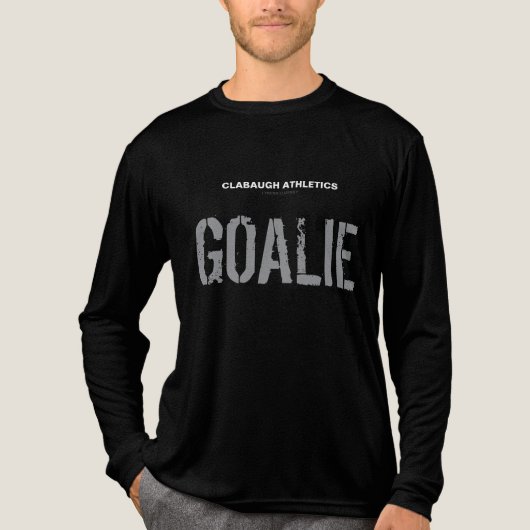 Clabaugh Athletics TORWART Tri-Blend Shirt (Vorderseite)