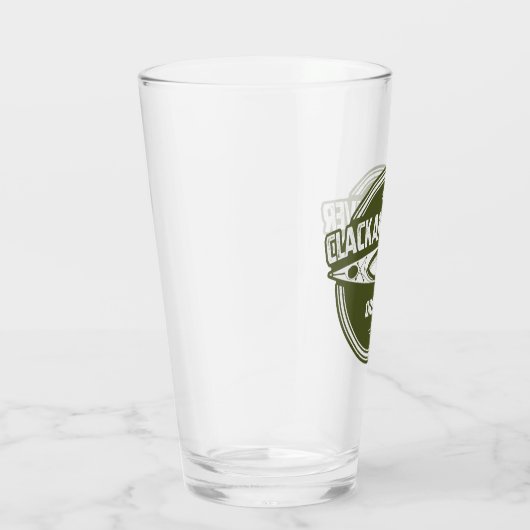 Clackamas Fluss Oregon Kayaking Glas (Rechts)