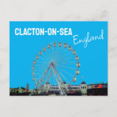 Clacton Pier - Clacton-on-Sea, England Postkarte (Vorderseite)