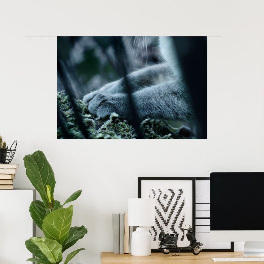 Clad in Velvet Poster (Heimbüro)