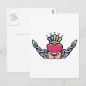 Claddagh #1B mit Trinity Postkarte (Vorne/Hinten)