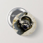 Claddagh Button (Vorne & Hinten)