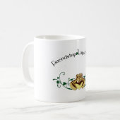 Claddagh/Claddaugh Kaffeetasse (Vorderseite Links)