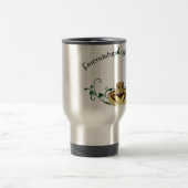 Claddagh/Claddaugh Reisebecher (Mittel)