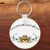 Claddagh / Claddaugh Schlüsselanhänger (Vorderseite)