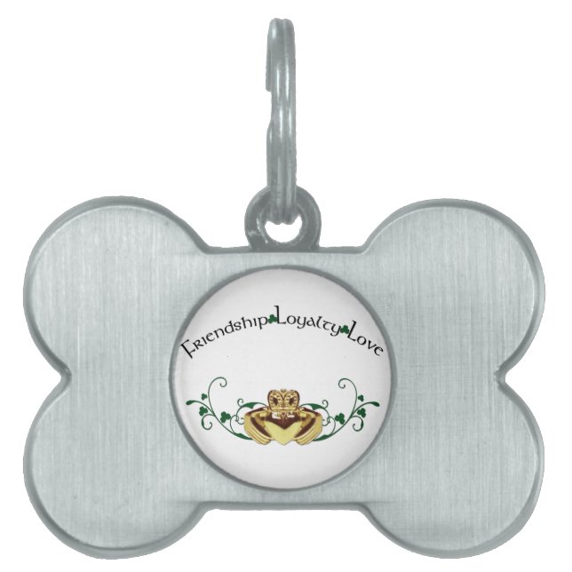 Claddagh/Claddaugh Tiermarke (Vorderseite)