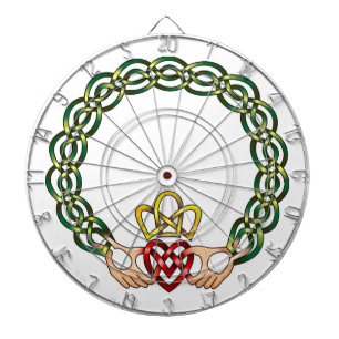 Claddagh Dartscheibe