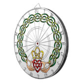 Claddagh Dartscheibe (Vorderseite rechts)