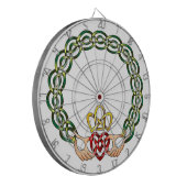 Claddagh Dartscheibe (Vorderseite Links)