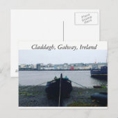 Claddagh, Galway, Irland Postkarte (Vorne/Hinten)