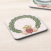 Claddagh Getränkeuntersetzer (Linke Seite)