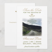 Claddagh Irish Save the Date Wedding (Vorne/Hinten)