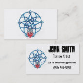 Claddagh keltische Knoten-Visitenkarte Visitenkarte (Vorne/Hinten)