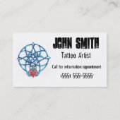 Claddagh keltische Knoten-Visitenkarte Visitenkarte (Rückseite)