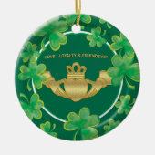 Claddagh Keramik Ornament (Vorne)