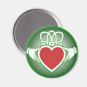 Claddagh Magnet (Vorderseite/Rückseite)