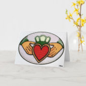 Claddagh Mitteilungskarten, Heartfelt Tha… - Karte (Gelbe Blume)