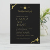 Claddagh-Monogramm-Einladungen Save The Date (Stehend Vorderseite)
