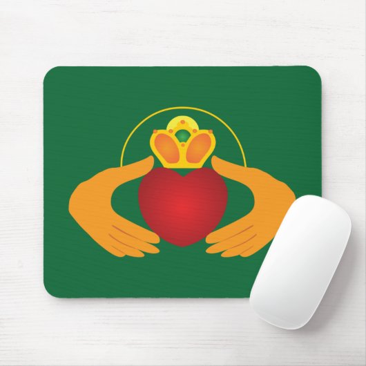 Claddagh Mousepad (Mit Mouse)