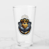 Claddagh Pint Glass Glas (Vorderseite)