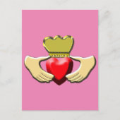 Claddagh Postkarte (Vorderseite)