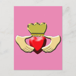 Claddagh Postkarte