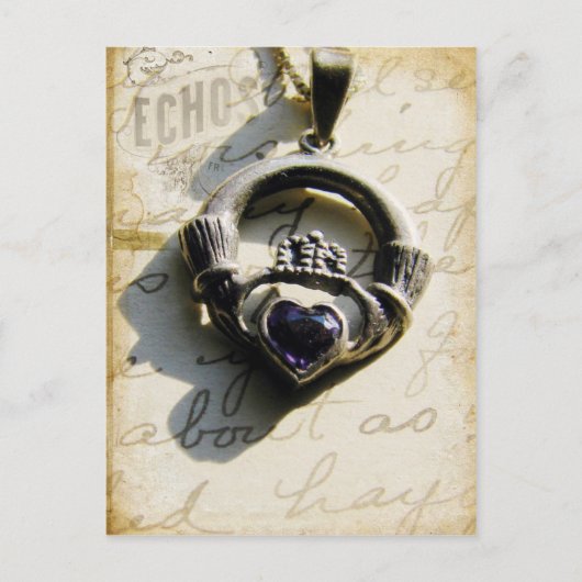 Claddagh Postkarte (Vorderseite)