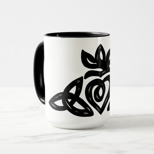Claddagh Ring-Tasse Tasse (Vorderseite Links)