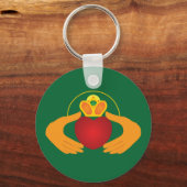 Claddagh Schlüsselanhänger (Vorderseite)