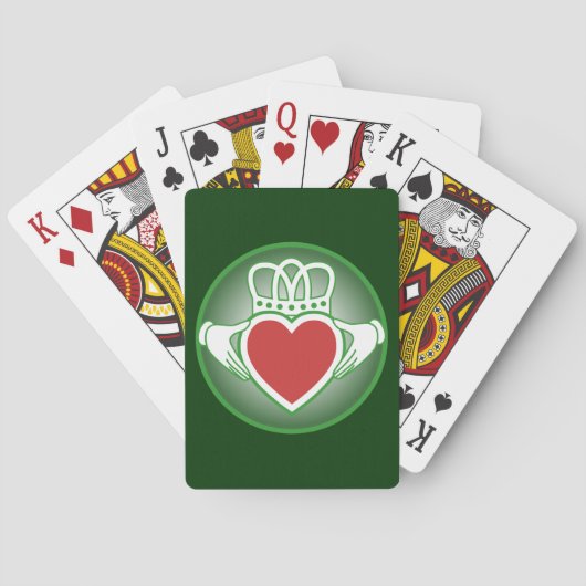 Claddagh Spielkarten (Rückseite)