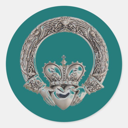 Claddagh Stickers (Vorderseite)