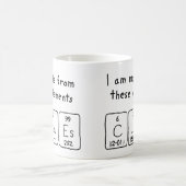 Claes Periodenname Tasse (Mittel)