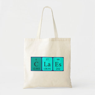 Claes Periodenname Tote Tasche