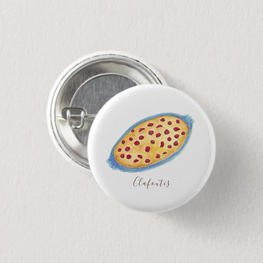 Clafoutis Button (Vorne & Hinten)