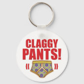 Claggy Pants Flower Schlüsselanhänger (Vorderseite)