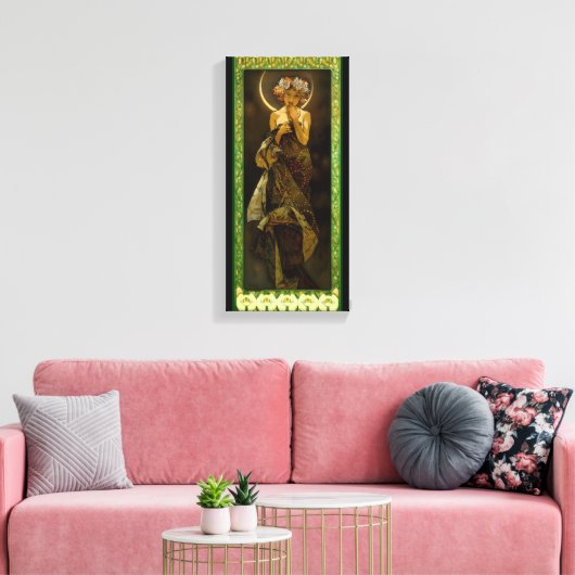 Clair de Lune Leinwanddruck (Insitu (Wohnzimmer))