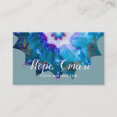 Clair de Lune | Peace Mandala Visitenkarte (Vorderseite)