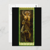 Clair de Lune Postkarte (Vorne/Hinten)