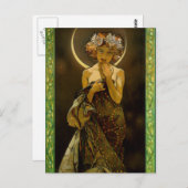 Clair de Lune Postkarte (Vorne/Hinten)