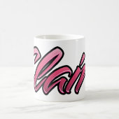 Claire faded pink Tasse Teetasse Kaffeetasse (Mittel)