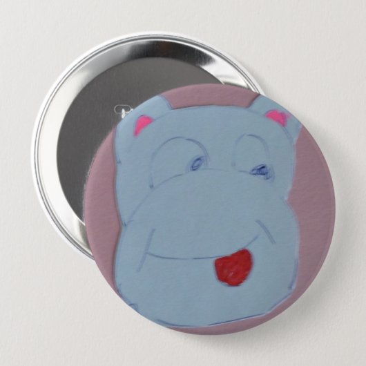 Claire Giant, 10,2 cm (4") Rund Abzeichen Button (Vorne & Hinten)