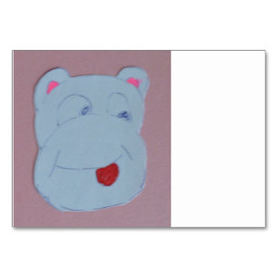 Claire Horizontal 3.5" x 5" Tablecard Tischnummer