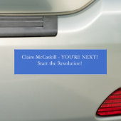 Claire McCaskill - SIE sind FOLGEND! Beginnen Sie Autoaufkleber (Auf Auto)