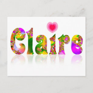 Claire Postkarte