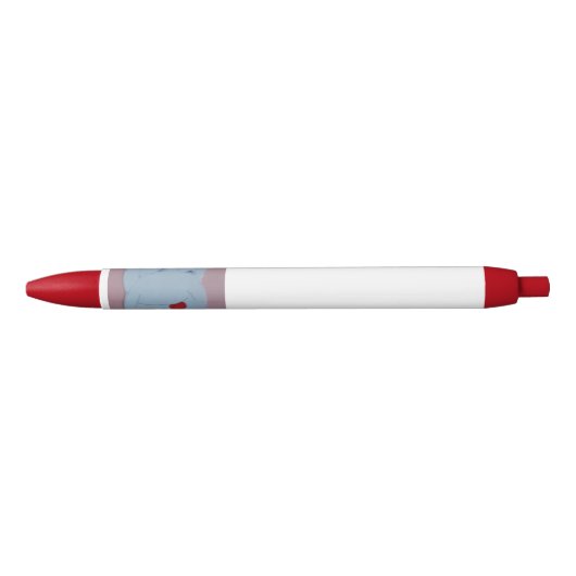 Claire Red Trim Pen Kugelschreiber (Vorderseite)