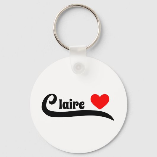 Claire Schlüsselanhänger (Vorderseite)